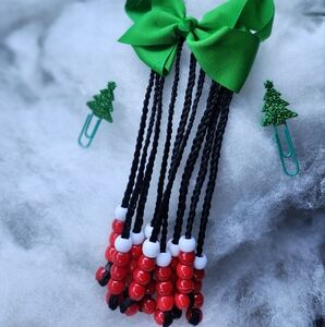 Christmas Detachable Braided Ponytail